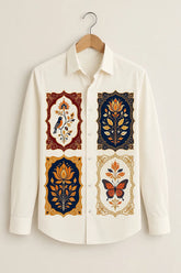 Heritage Nature Motif Shirt
