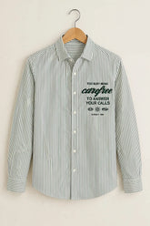 Classic Vertical Stripe Shirt
