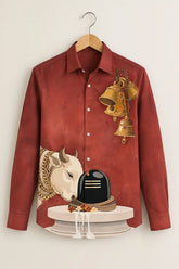 Mahadev Divine Art Printed Shirt
