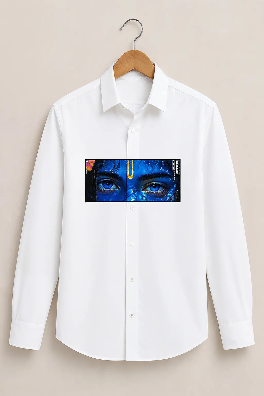 Krishna Gaze Artistic Shirt