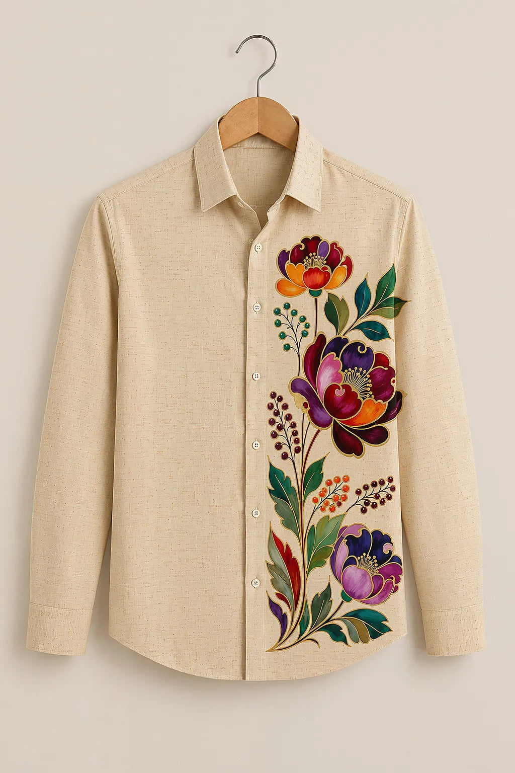 Heritage Floral Art Shirt