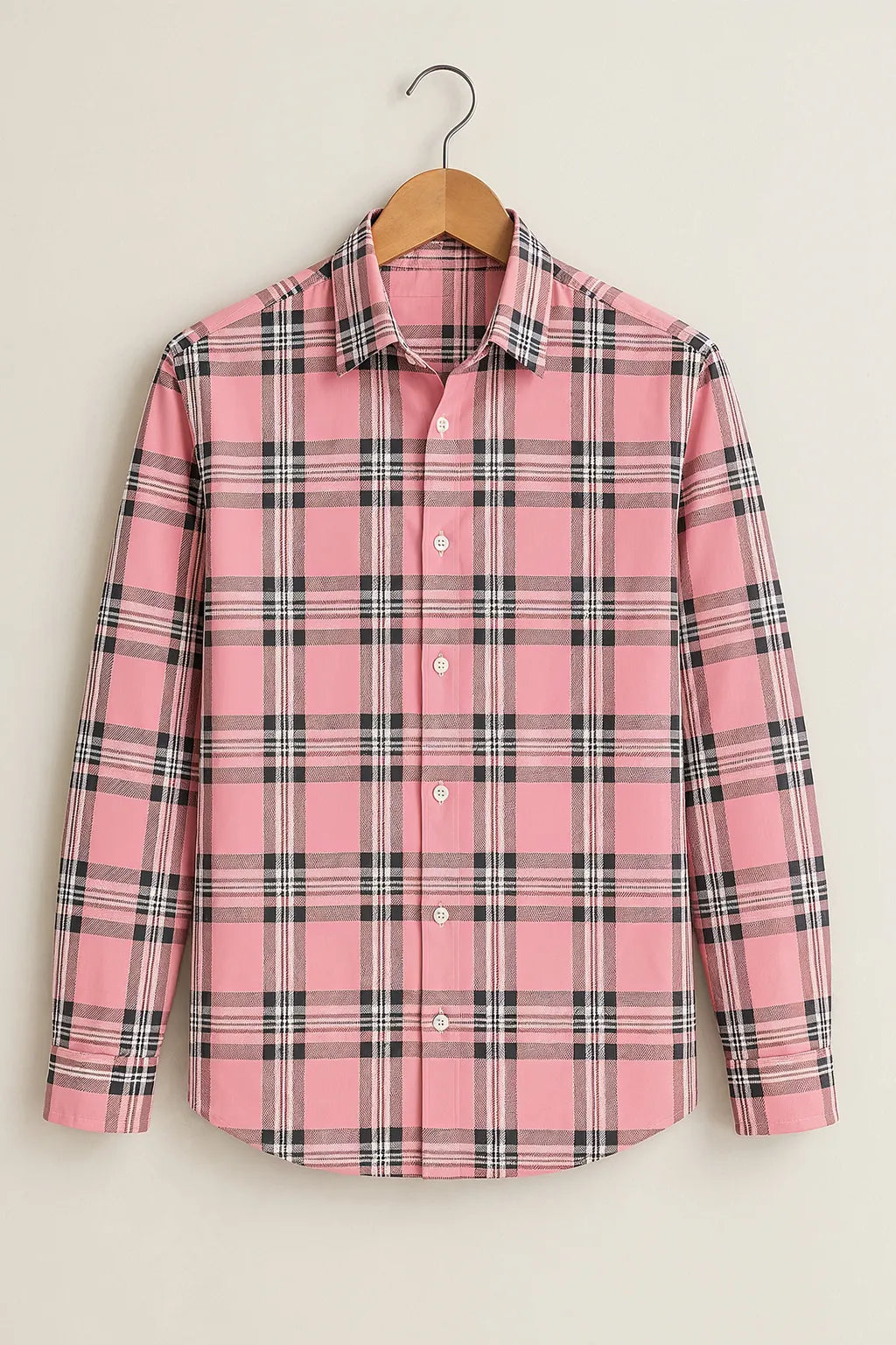 Pink Heritage Plaid Shirt