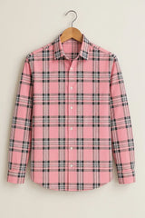 Pink Heritage Plaid Shirt