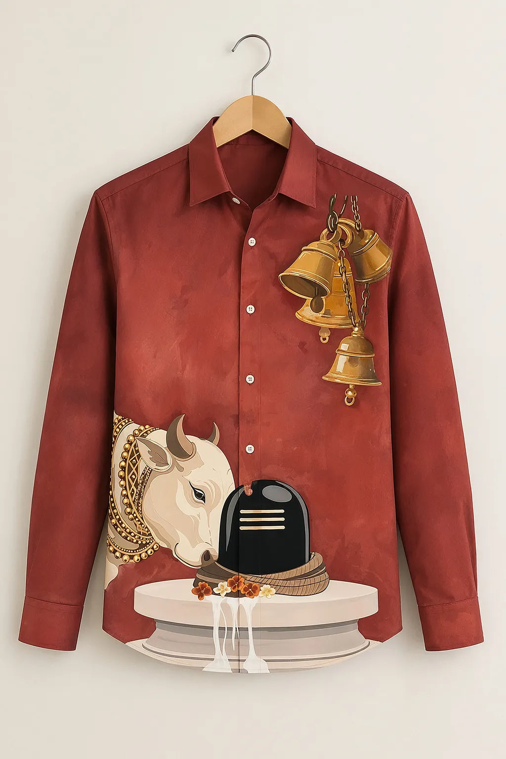 Mahadev Divine Art Printed Shirt