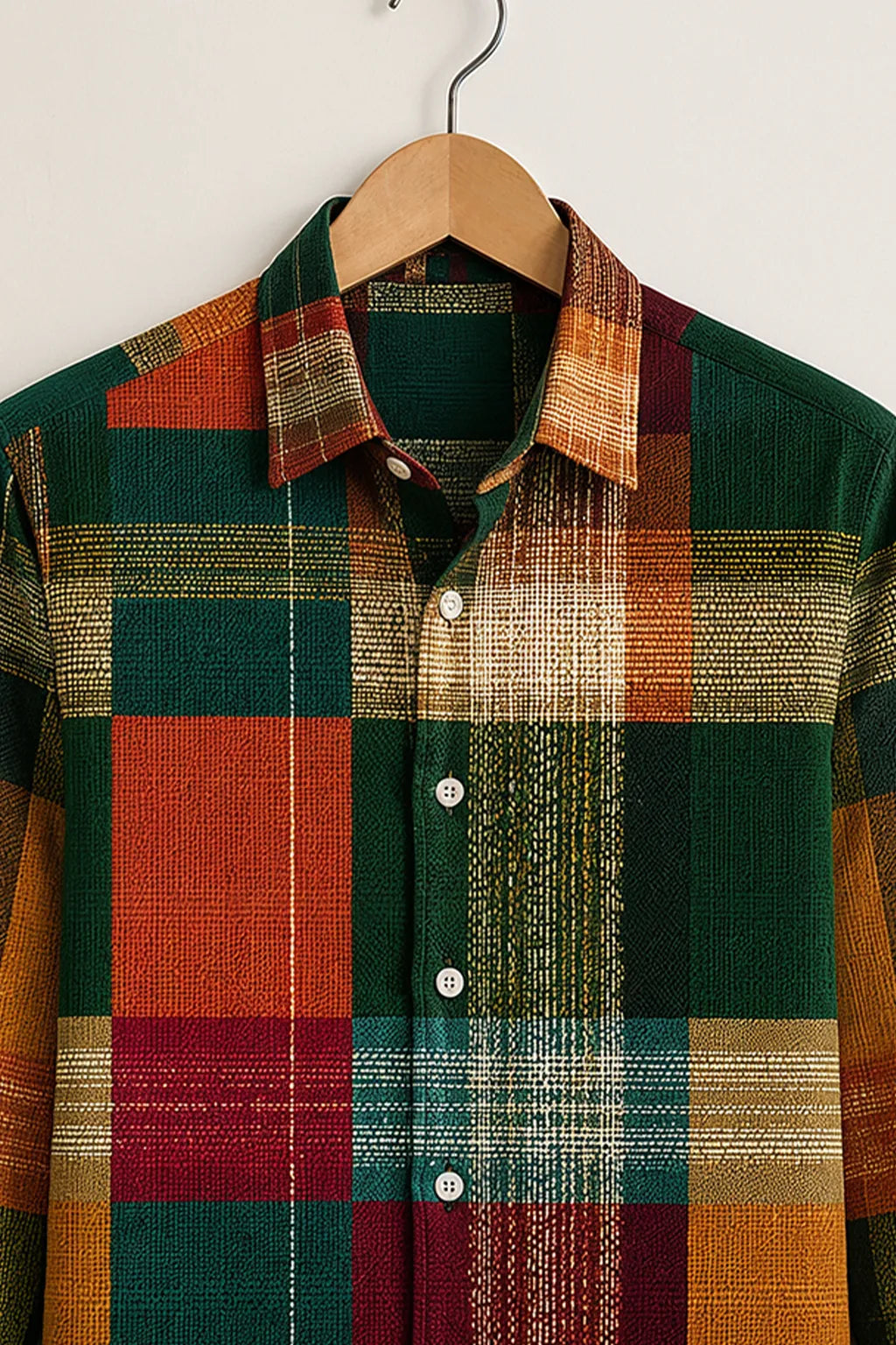 Multicolor Check Full Sleeve Shirt