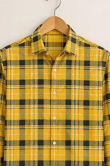 Yellow Classic Check Shirt