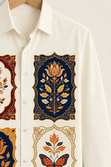 Heritage Nature Motif Shirt