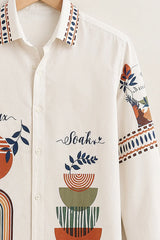 Abstract Nature Printed Shirt