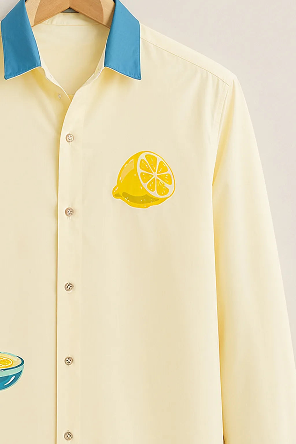 Lemon Lounge Printed Shirt