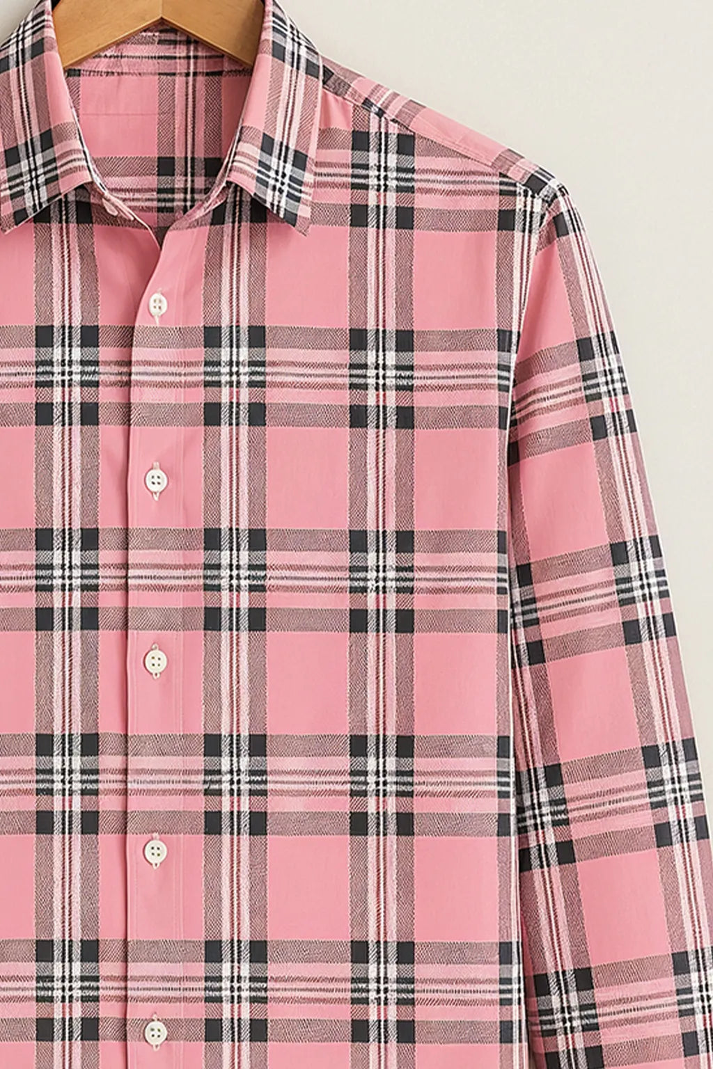 Pink Heritage Plaid Shirt