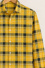 Yellow Classic Check Shirt