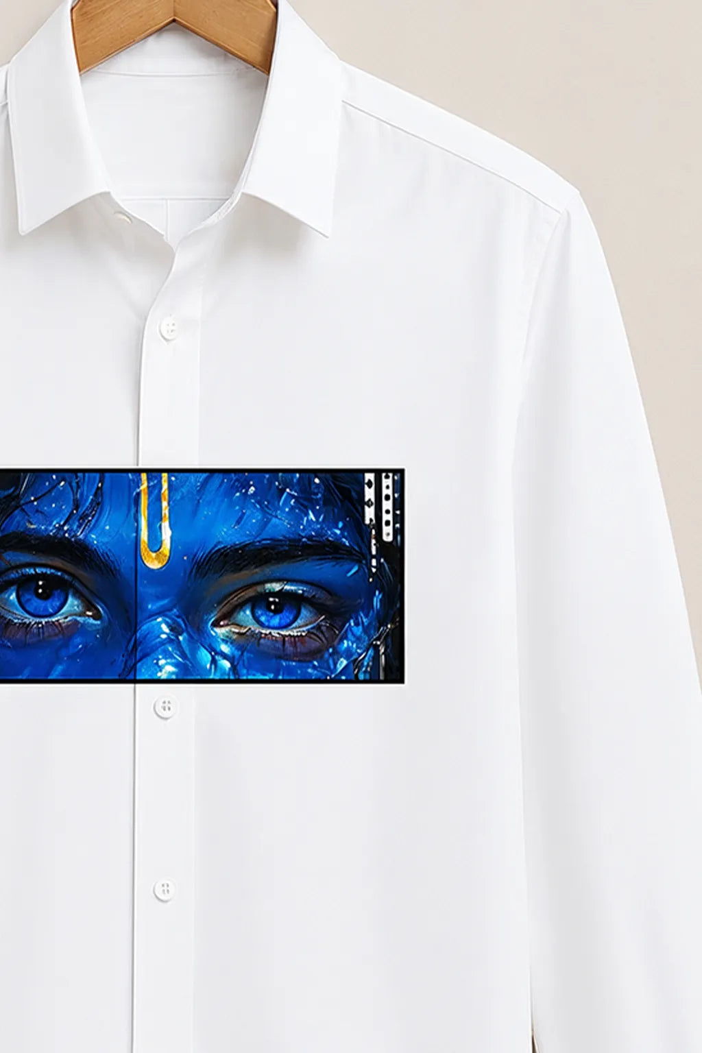 Krishna Gaze Artistic Shirt